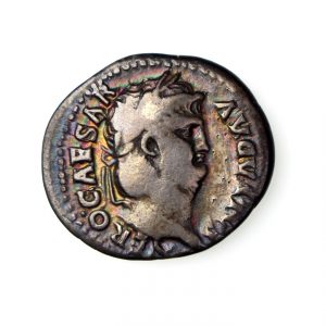 Nero Silver Denarius 54-68AD-17359