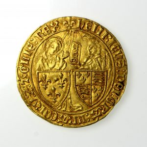 Anglo Gallic Henry VI Gold Salut D'Or 1422-61AD-17417