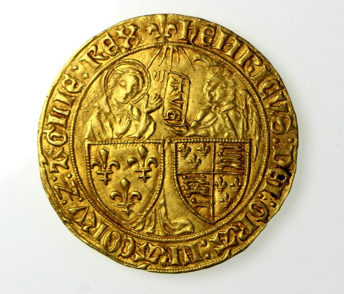 Anglo Gallic Henry VI Gold Salut D'Or 1422-61AD-17417