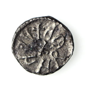 Northumbria Alchred & Abp. Ecgberht Silver Sceat 765-766AD-17437