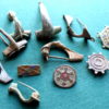 11 x Roman Brooches -17574