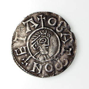 Anglo Saxon Kings of Kent Silver Penny Anonymous Issue 822-823AD-17596