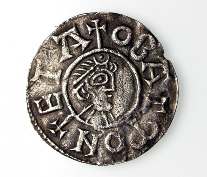 Anglo Saxon Kings of Kent Silver Penny Anonymous Issue 822-823AD-17596