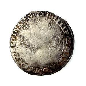 Philip & Mary Silver Sixpence 1554-1558AD 1557AD-17688