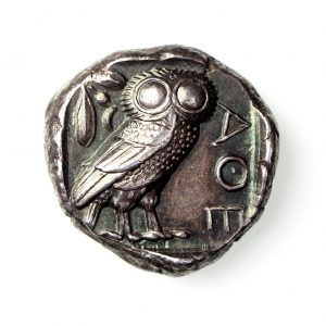Attica, Athens Silver tetradrachm 454-404BC-17704