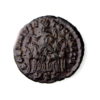 Constantine I Bronze Follis 307-337AD London mint sol in adv. Quadriga ext. rare-17709