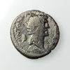Mark Anthony and Cleopatra Silver Denarius 34BC ext rare-17756