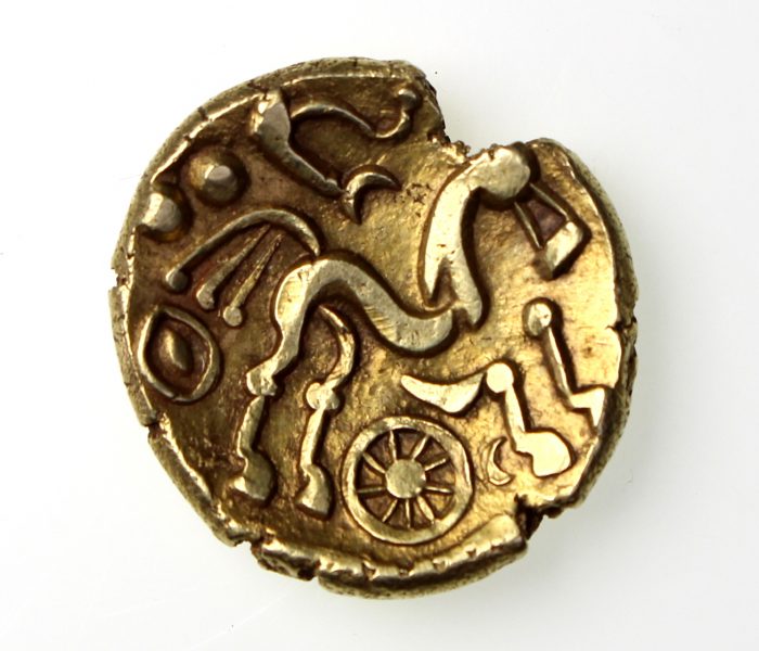 Atrebates & Regini Gold Stater Selsey Uniface circa 50BC-17829