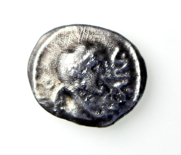 Atrebates Caratacus Silver Unit 40-43AD ext rare-17831