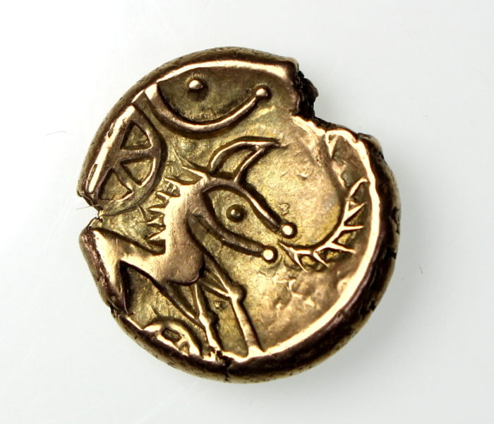 Iceni Gold Stater Freckenham Flower 65-45BC-17833