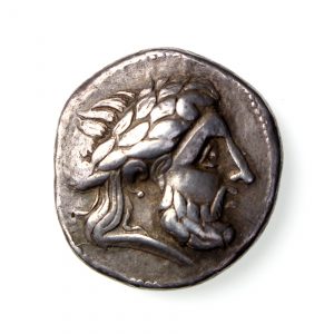 Danubian Celts Silver Tetradrachm 3rd Century BC Audoleon mint-17837