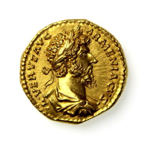 Lucius Verus Gold Aureus 161-169AD Rome -17845