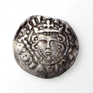 Henry III Silver Penny Class 4b 1216-1272AD ext. rare-17882