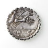 T.i. Claudius T.n.f A.p.n. Nero Silver Denarius 79BC-17928