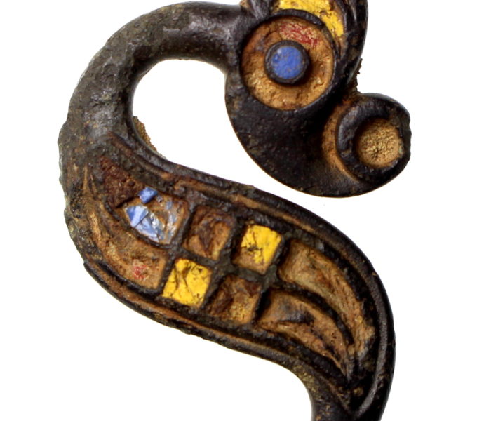 Iron Age Dragonesque Brooch -18038