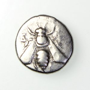 Ionia, Ephesus Silver Hemidrachm Honey Bee/ standard 500-420BC-18074