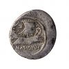 Sextus Pompey Silver Denarius 67-35BC Galley-18086
