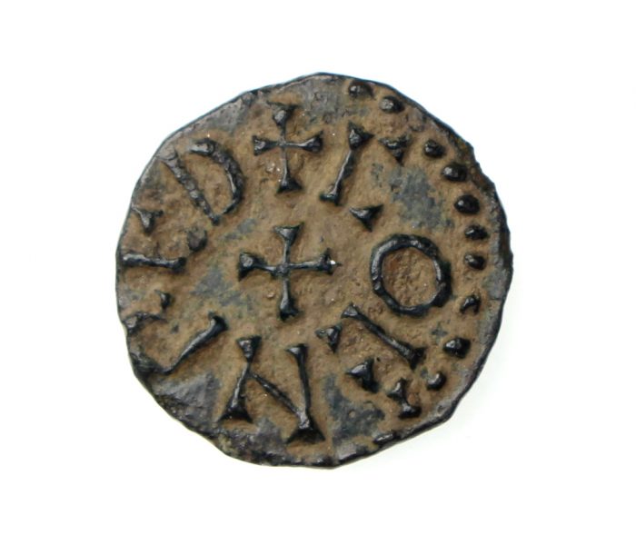 Abp. Wigmund Bronze Styca 837-850AD Coenred -18168