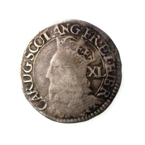 Scotland Charles I Silver Forty Pence 1625-49AD-18191