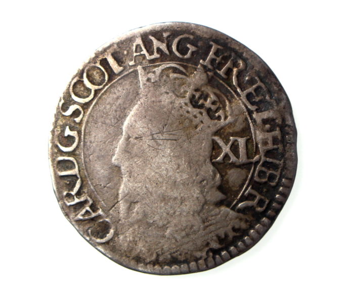 Scotland Charles I Silver Forty Pence 1625-49AD-18191