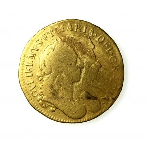 William & Mary Gold Guinea 1689-94AD 1693AD-18197