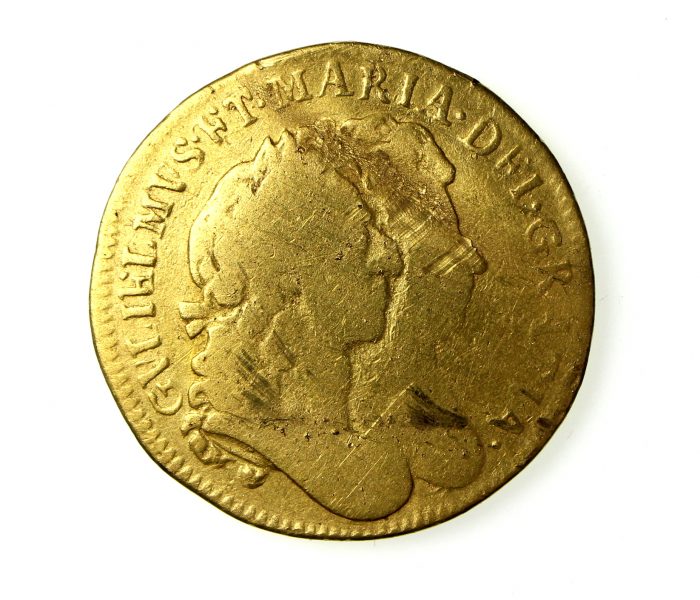 William & Mary Gold Guinea 1689-94AD 1693AD-18197