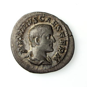 Maximus Silver Denarius 236AD-17907