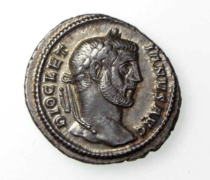 Diocletian Silver Argenteus 284-305AD-17911