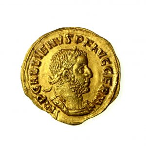 Gallienus Gold Aureus 253-268AD Rome-18293
