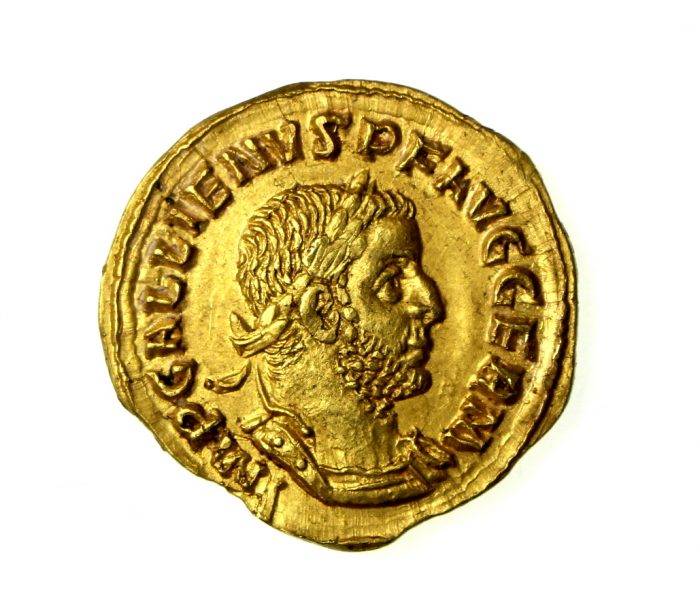 Gallienus Gold Aureus 253-268AD Rome-18293