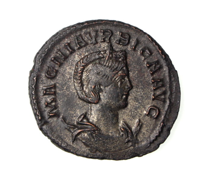 Magna Urbica w. of Carus Bronze Antoninianus 282-283AD-18298