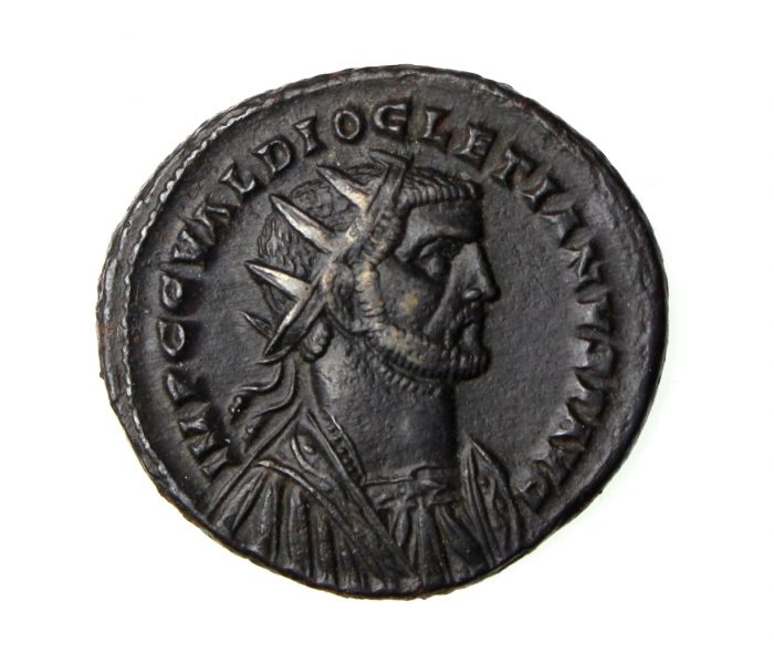 Diocletian (struck under Carausius) Bronze Antoninianus 285-305AD-18299