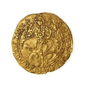 Edward IV Gold Angel Second Reign 1461-83AD London -18321