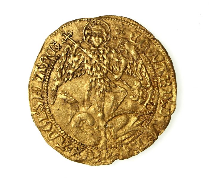 Edward IV Gold Angel Second Reign 1461-83AD London -18321