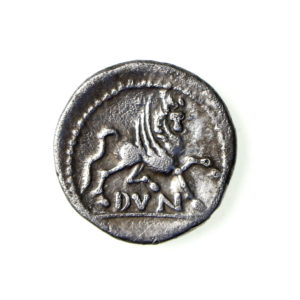 Cantii Ammius Silver Unit 30-40AD ext. rare-18323