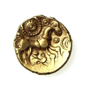 Dobunni Uninscrided Gold Quarter Stater 50-25BC-18329