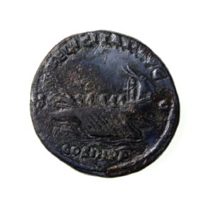 Hadrian Bronze As 117-138AD Galley-18476