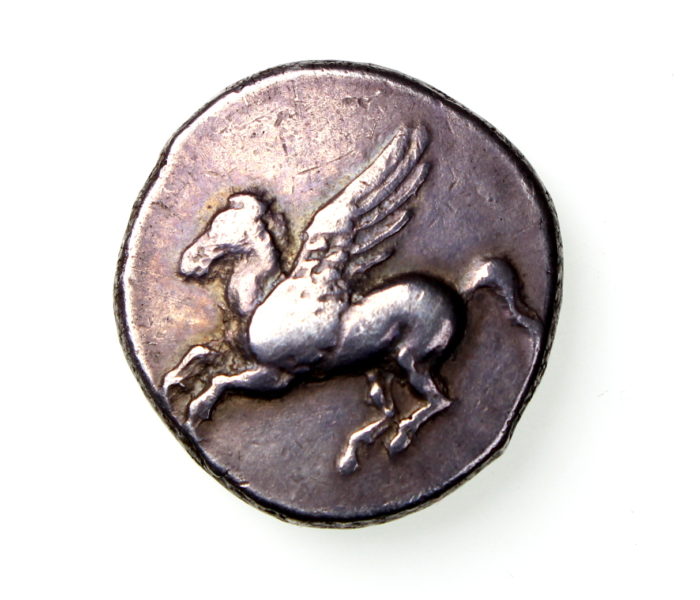 Corinth Silver Stater c.350-300BC Pegasus -18542