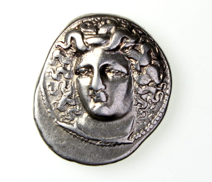 Thessaly Larissa Silver Drachm 405-370BC-18544