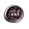 Thessaly, Pharsalos Silver Drachm 425-405BC Athena/Horseman-18549
