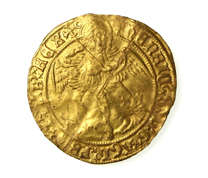 Henry VIII Gold Angel 1509-1547AD-18566