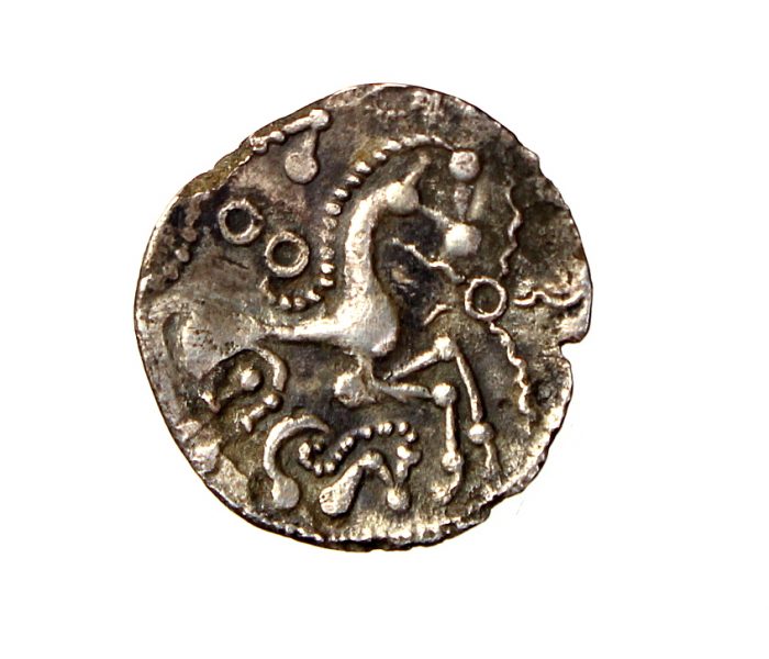 Gallo Belgic Ambiani Silver Unit 1st Century BC rare-18574