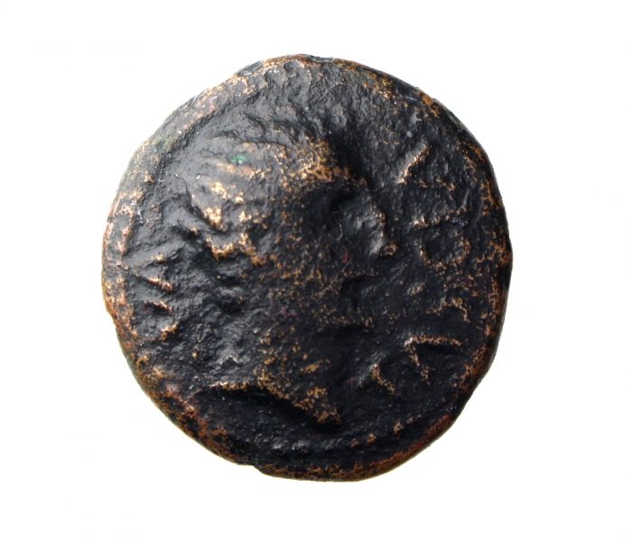Catuvellauni Tasciovanus Bronze Double Unit 25BC-10AD rare-18576