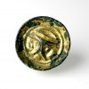 Anglo Saxon Button Brooch Gilded Chip Carved c.7th Century AD-18621