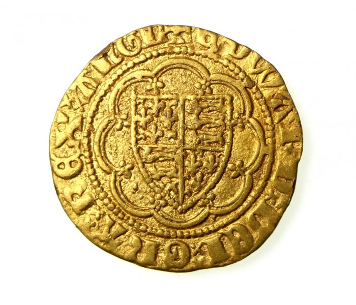 Edward III Gold Quarter Noble Treaty Period 1327-77AD-18657