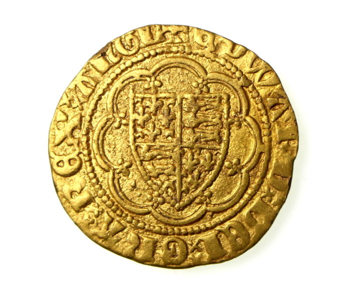 Edward III Gold Quarter Noble Treaty Period 1327-77AD-18657