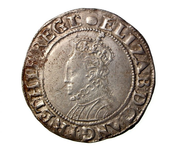 Elizabeth I Silver Shilling Sixth Issue 1558-1603AD-18671