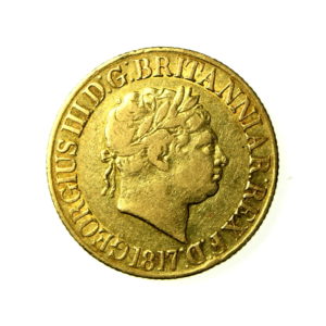 George III Gold Sovereign 1760-1820AD 1817AD-18679