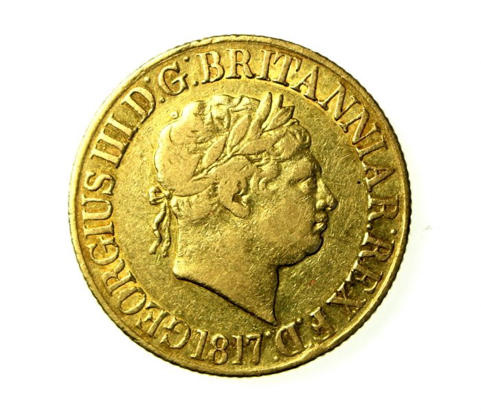 George III Gold Sovereign 1760-1820AD 1817AD-18679