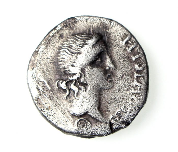 Galba Silver Denarius Civil Wars 68-69AD Spanish Mint-18767